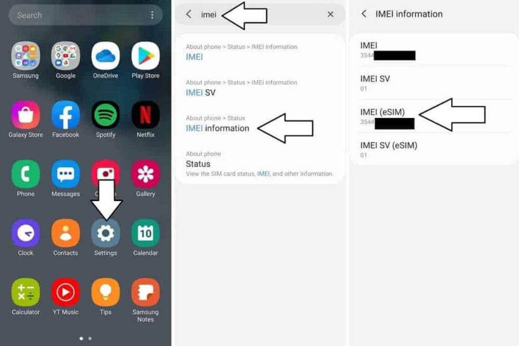 Android에서 eSIM 호환성 확인