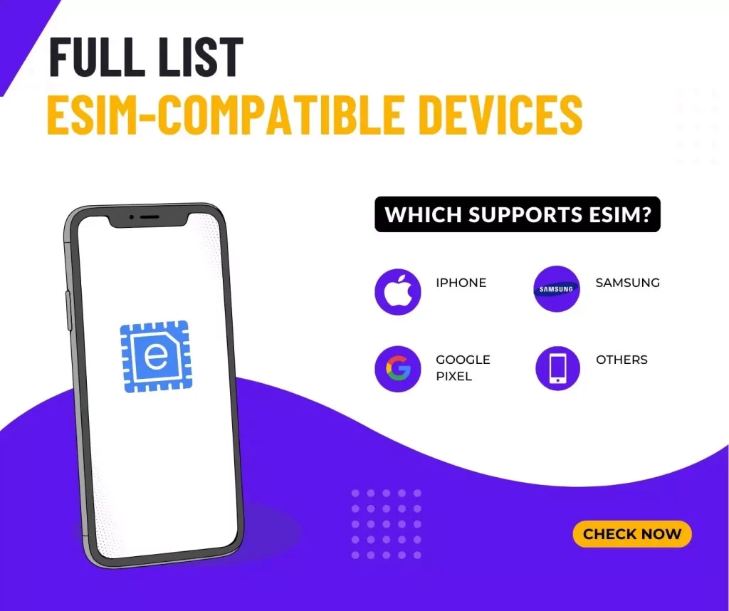 eSIM 호환 기기 목록 - Chinaesim.com
